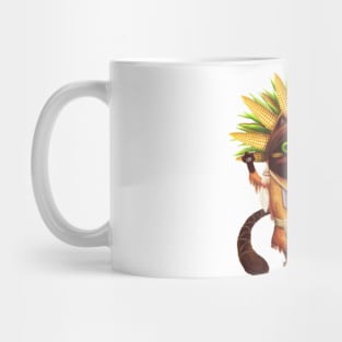 cat indian chief Mug